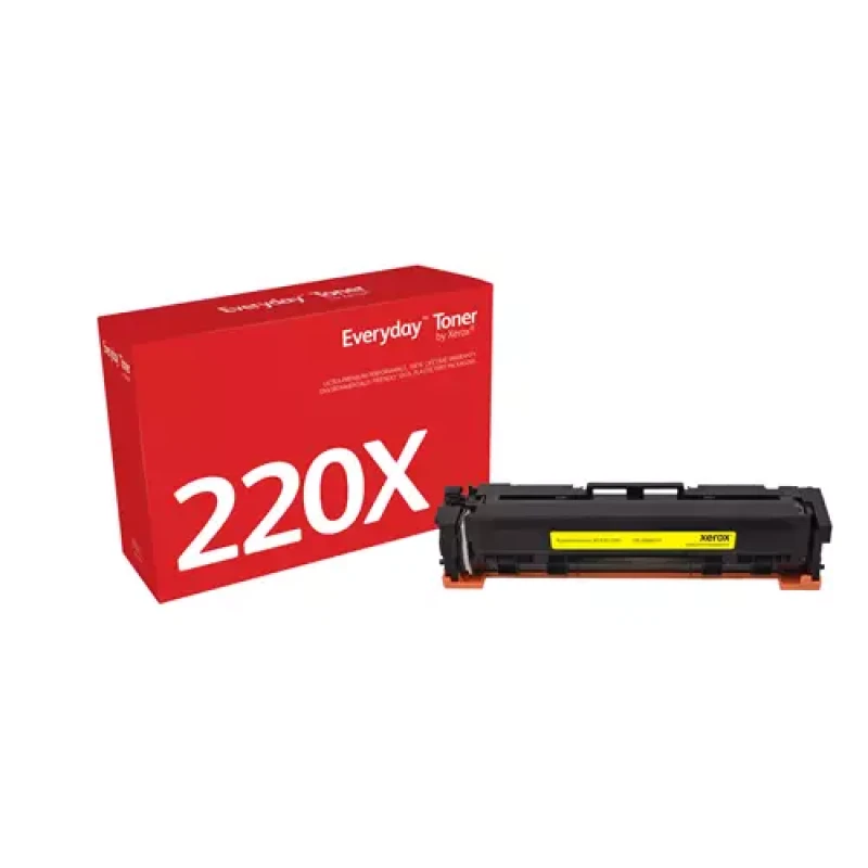 Image of Xerox 006R05210 Toner cartridge yellow. 5.5K pages (replaces HP 220X/W