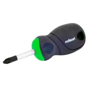Image of Rolson Stubby Screwdriver, PZ 38x2mm