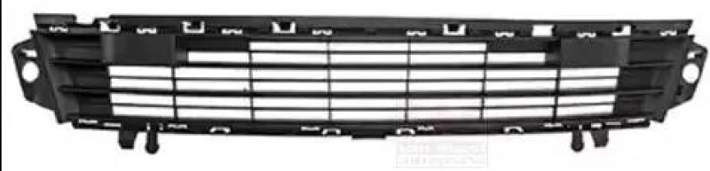 Image of VAN WEZEL 0940590 Bumper Grill Fitting Position: Front, without hole(s) for park distance control Ventilation Grille,bumper (244)
