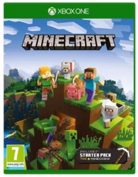 image of Minecraft Bedrock Starter Collection Xbox One Game