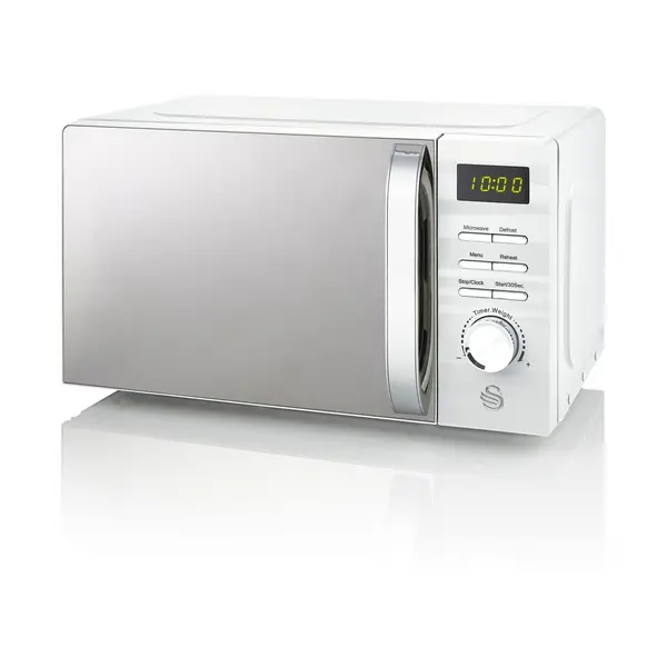 Image of Swan 700W Digital Microwave White