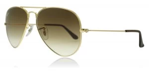 image of Ray-Ban RB3025 Sunglasses Gold 001/51 55mm