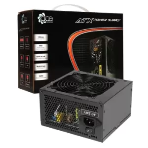 image of Ace A-850Br Ace 850W Black Psu 12Cm Red Fan Pfc