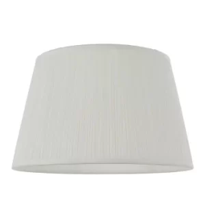 image of Freya 1 Light Shade Light Vintage White Silk, E27