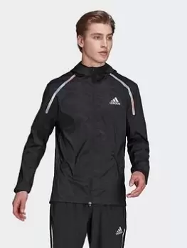 Image of adidas Marathon Jacket, White, Size L, Men