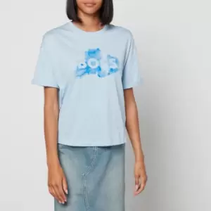 Image of BOSS Womens Evarsy T-Shirt - Light/Pastel Blue - M