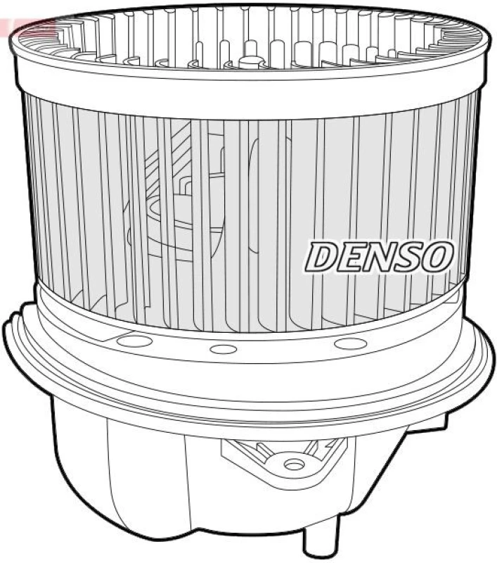 Image of DENSO Blower motor DENSO DEA10051
