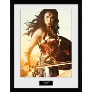 image of Wonder Woman Sword Collector Print