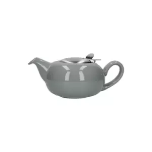 image of London Pottery - Pebble Filter 2 Cup Teapot Light Grey