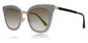 image of Jimmy Choo LORY/S Sunglasses Black / Gold 2M2 49mm