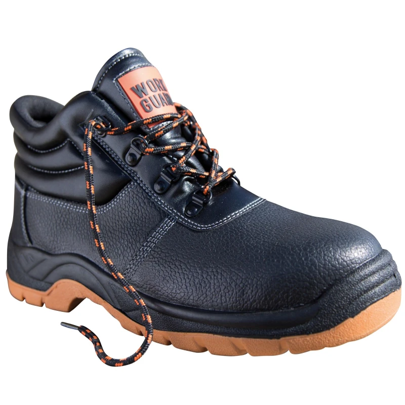Image of Result Result Men Work-Guard Defence SBP Waterproof Leather Safety Boots in Black Size: 6 Black 6 Male 5057080019090
