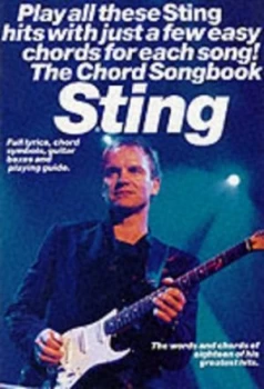 Image of Sting Chord Songbook. Paperback