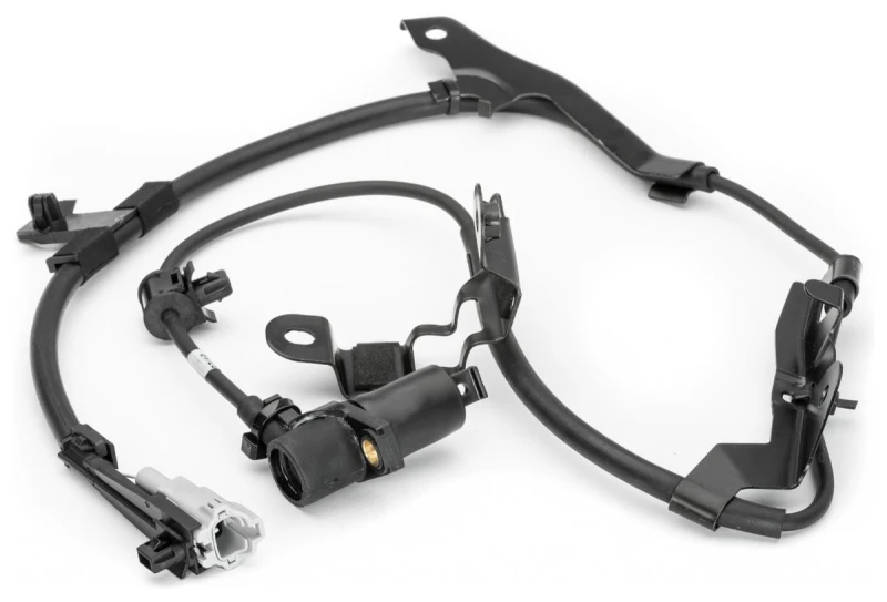 Image of HELLA 6PU 230 040-741 ABS Sensor Front Axle, with holder Sensor,wheel speed (412)