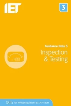 Image of Inspection & testing by Institution of Engineering and Technology
