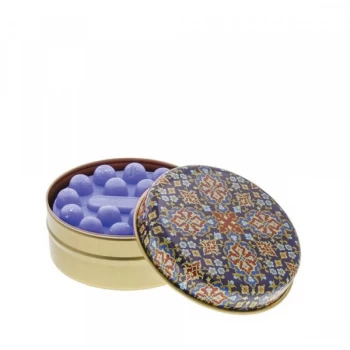 image of Navy and Red Kaleidoscope with Lavender Soap