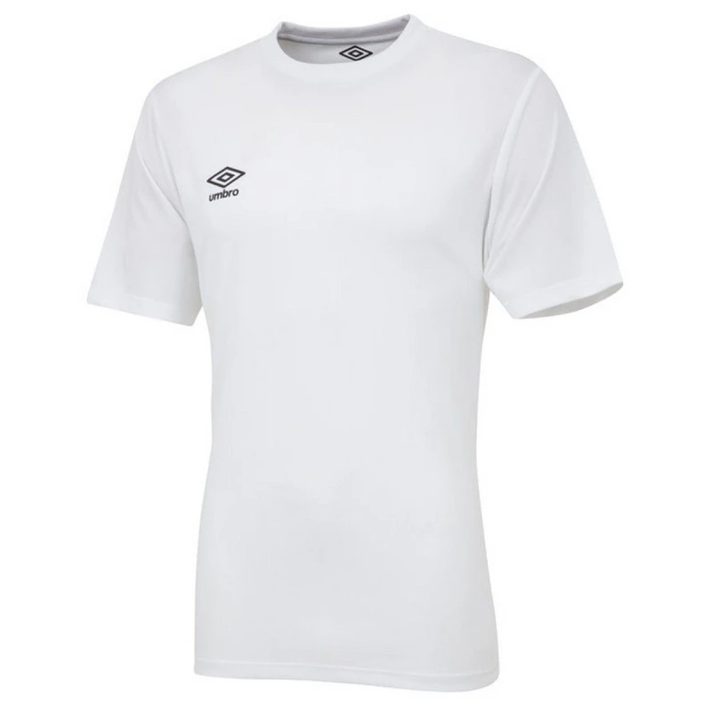 Image of Umbro Umbro Men Club Short-Sleeved Jersey in White Size: Small White S Male 5063107687258