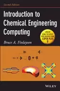 Image of introduction to chemical engineering computing