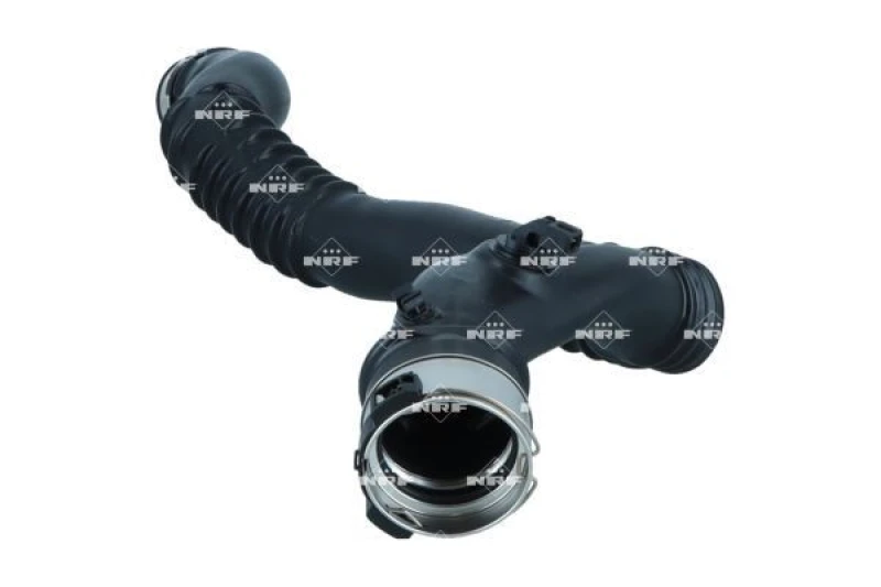 Image of NRF 166639 Turbocharger Hose with sensor, Plastic Plastic Charger Intake Hose (3314)