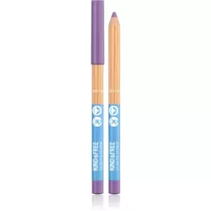 image of Rimmel Kind & Free highly pigmented eye pencil shade 3 Grape 1,1 g