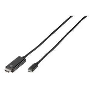 Image of Vivanco 1.5m USB Type C - HDMI Cable