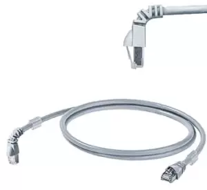 Image of Weidmuller Weidmller Grey Cat6 Cable, S/FTP, Male RJ45/Male RJ45, Terminated, 5m