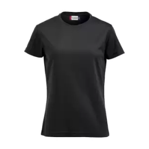 Image of Clique Womens/Ladies Ice T-Shirt (M) (Black)