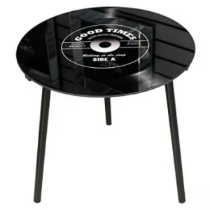 Image of Musicology Record Shaped Side Table