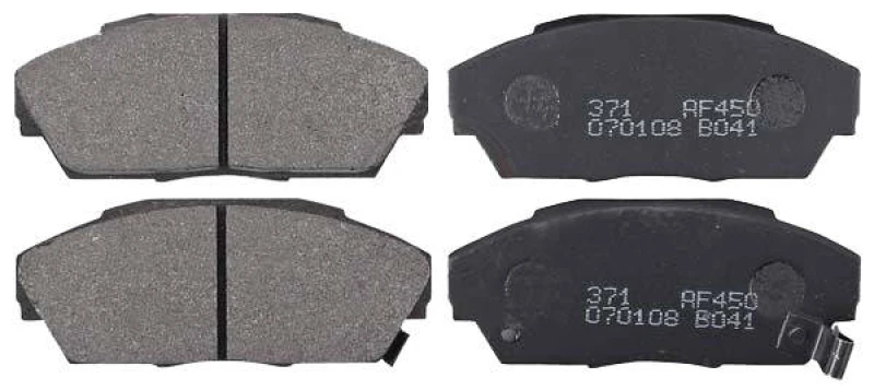 Image of A.B.S. 36639 Brake pad set with acoustic wear warning Brake Pad Set,disc brake (402)