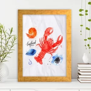 Image of AC265758485 Multicolor Decorative Framed MDF Painting