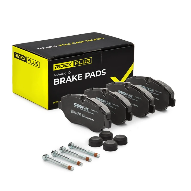 Image of RIDEX PLUS Brake pad set RIDEX PLUS 402B0126P