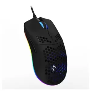 Image of Tecware EXO Elite (Matte-Black) Lightweight RGB Gaming Mouse