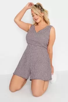 Image of Sleeveless Crinkle Playsuit