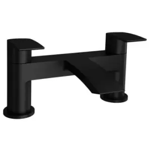 image of Kartell - TAP292CN K-Vit Brassware Nero Curve Bath Filler, Matt Black