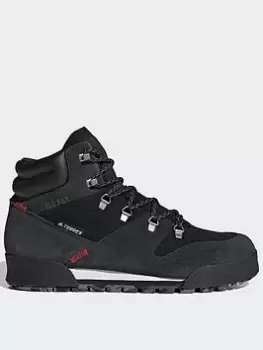 Image of adidas Terrex Snowpitch COLD.RDY Hiking Shoes, Brown, Size 9.5, Men