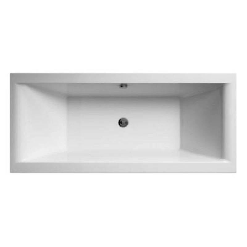 Image of nuie Eternalite Square Double Ended Bath 1700 x 700mm, White BDE006