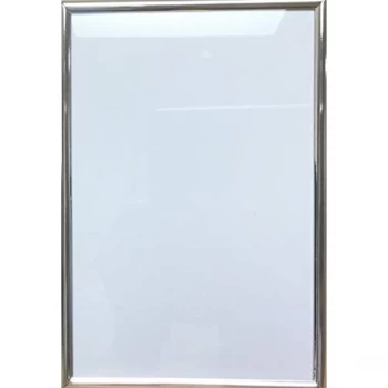 Image of 4" x 6" - Impressions Thin Silver Plated Photo Frame