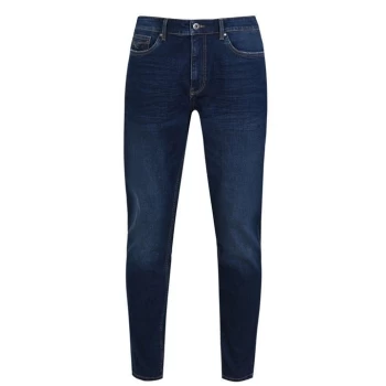 image of Firetrap Slim Jeans Mens - Mid Wash