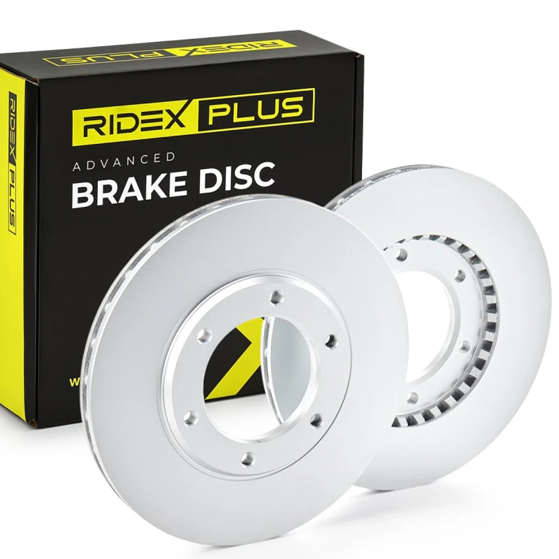 Image of RIDEX PLUS 82B0737P Brake disc Vented, High-carbon Brake Disc (82)
