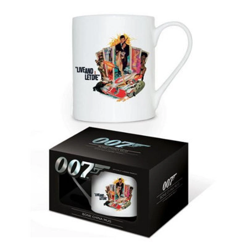 Image of James Bond Live And Let Die Mug White unisex