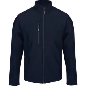 Image of Regatta Recycled Printable Softshell Navy Blue Jackets (M)