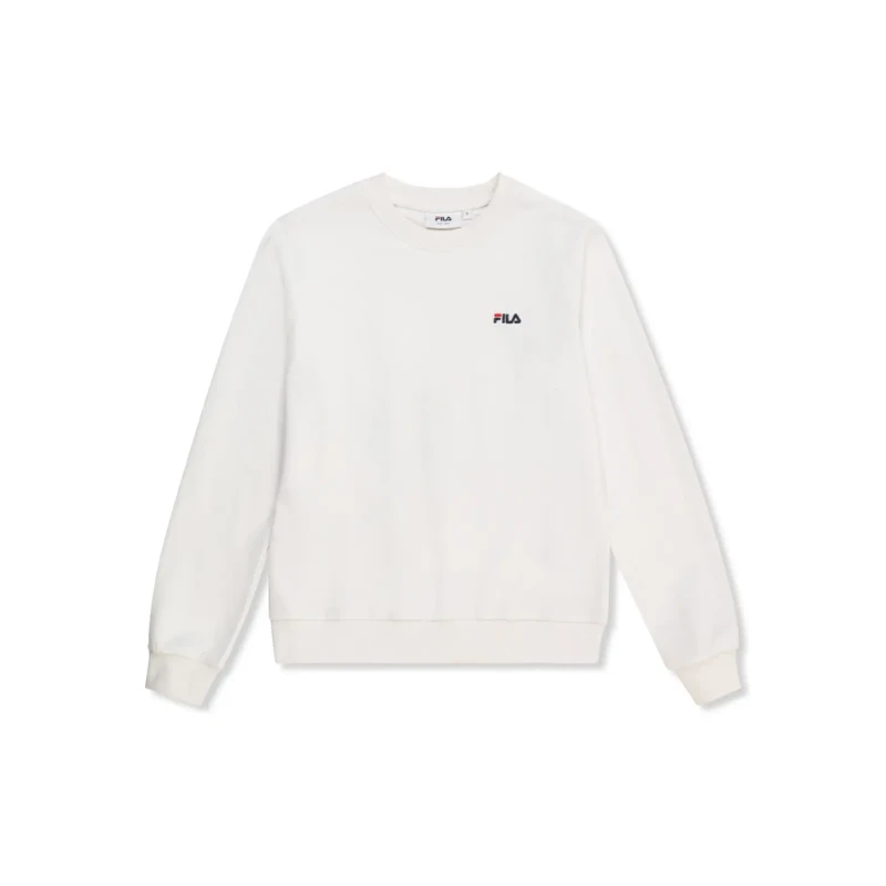 Image of Fila Womens crew neck sweatshirt Fila Lierna Regular Blanc Female L