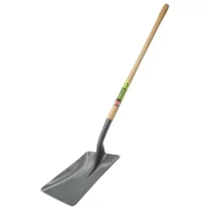 image of Bulldog 2213 NO.6 Square Shovel Long Ash Handle