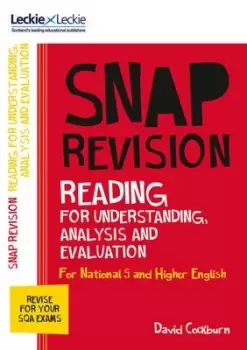 Image of N5/Higher English Reading for understanding analysis and evaluation by David Cockburn