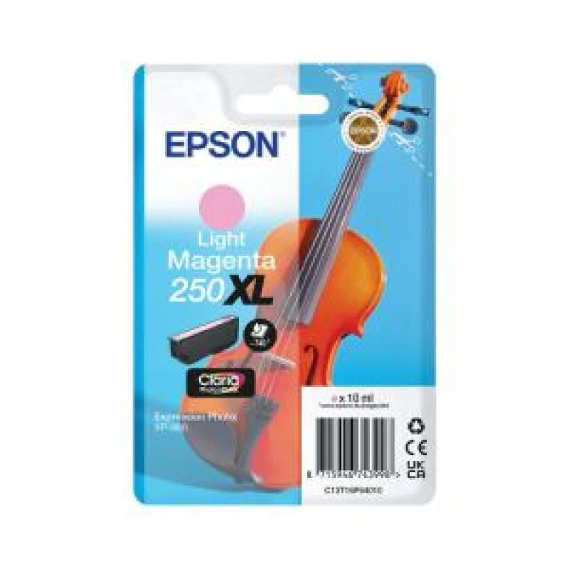 Image of Epson 250XL Light Magenta High Capacity Ink Cartridge - Violin (Original)