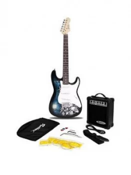 image of Rockjam Jaxville Custom Design Electric Guitar Package - Reaper