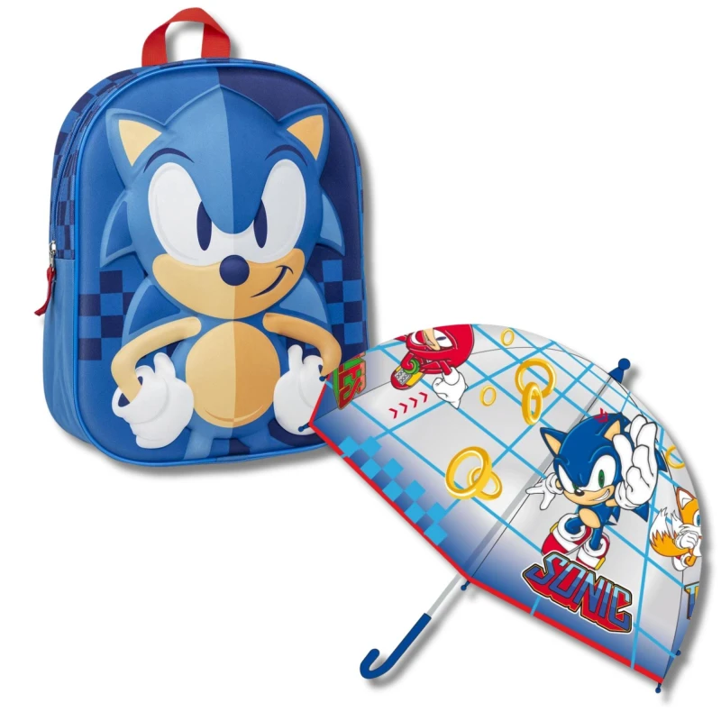 Image of Sonic Sonic 3D Backpack Blue