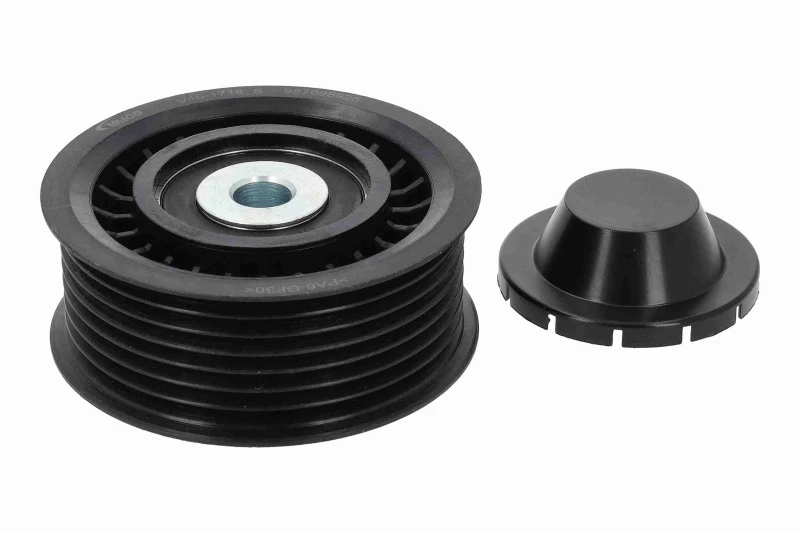 Image of Deflection / guide pulley, V-ribbed belt VAICO V46-1718
