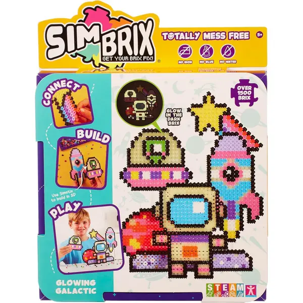 Image of Simbrix Glowing Galactic Pack 1500+ Bricks
