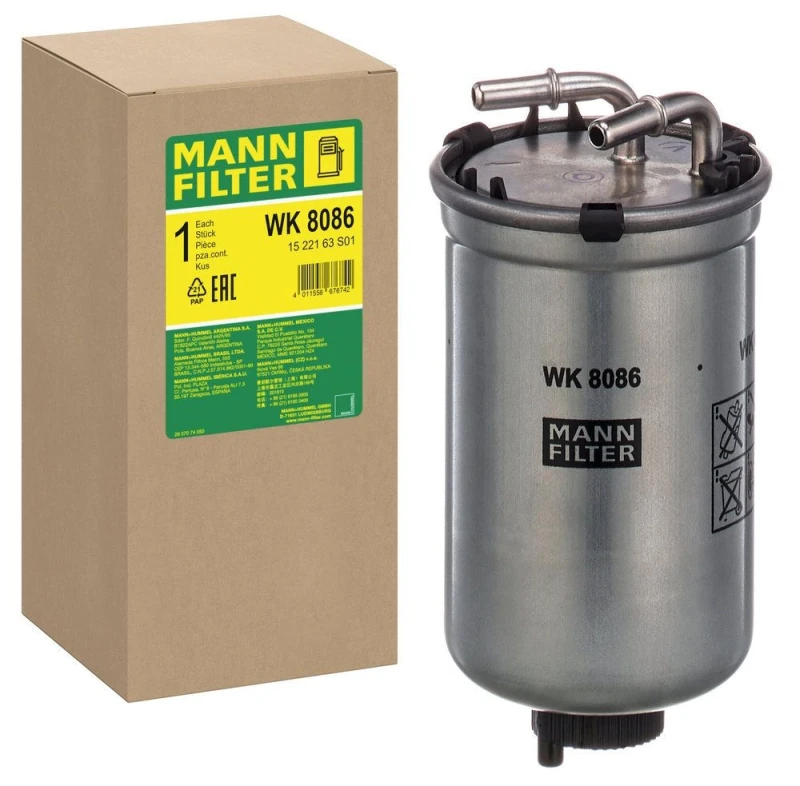 Image of Fuel filter MANN-FILTER WK 8086