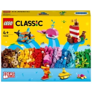 image of LEGO Classic: Creative Ocean Fun Bricks Box Set (11018)